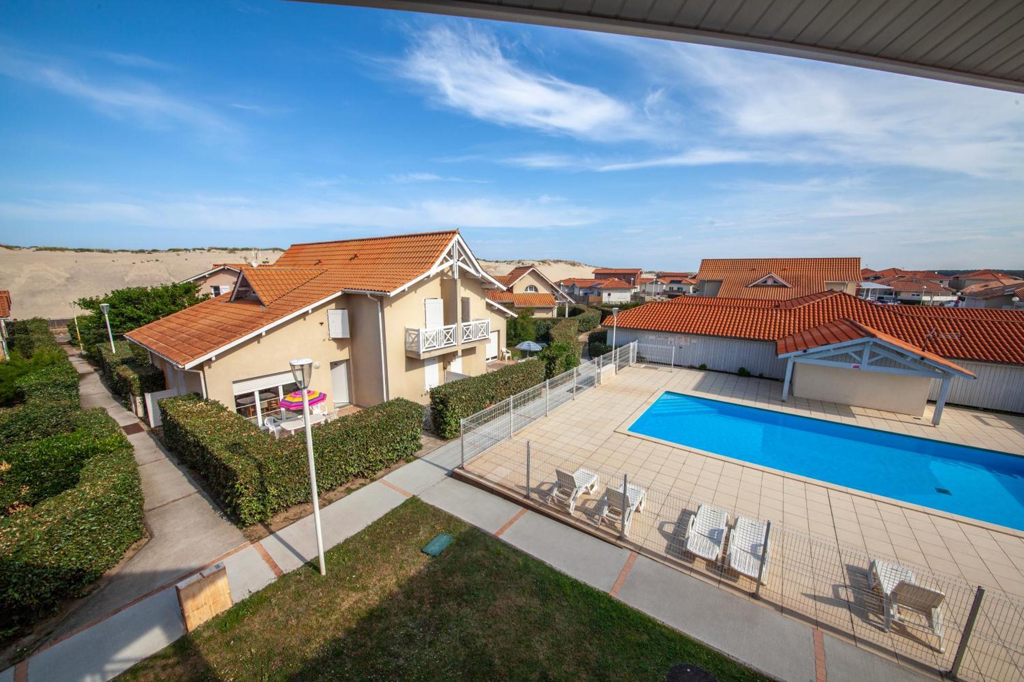 Résidence Belle Dune Blanche, maisons et appartements Biscarrosse-Plage Extérieur photo