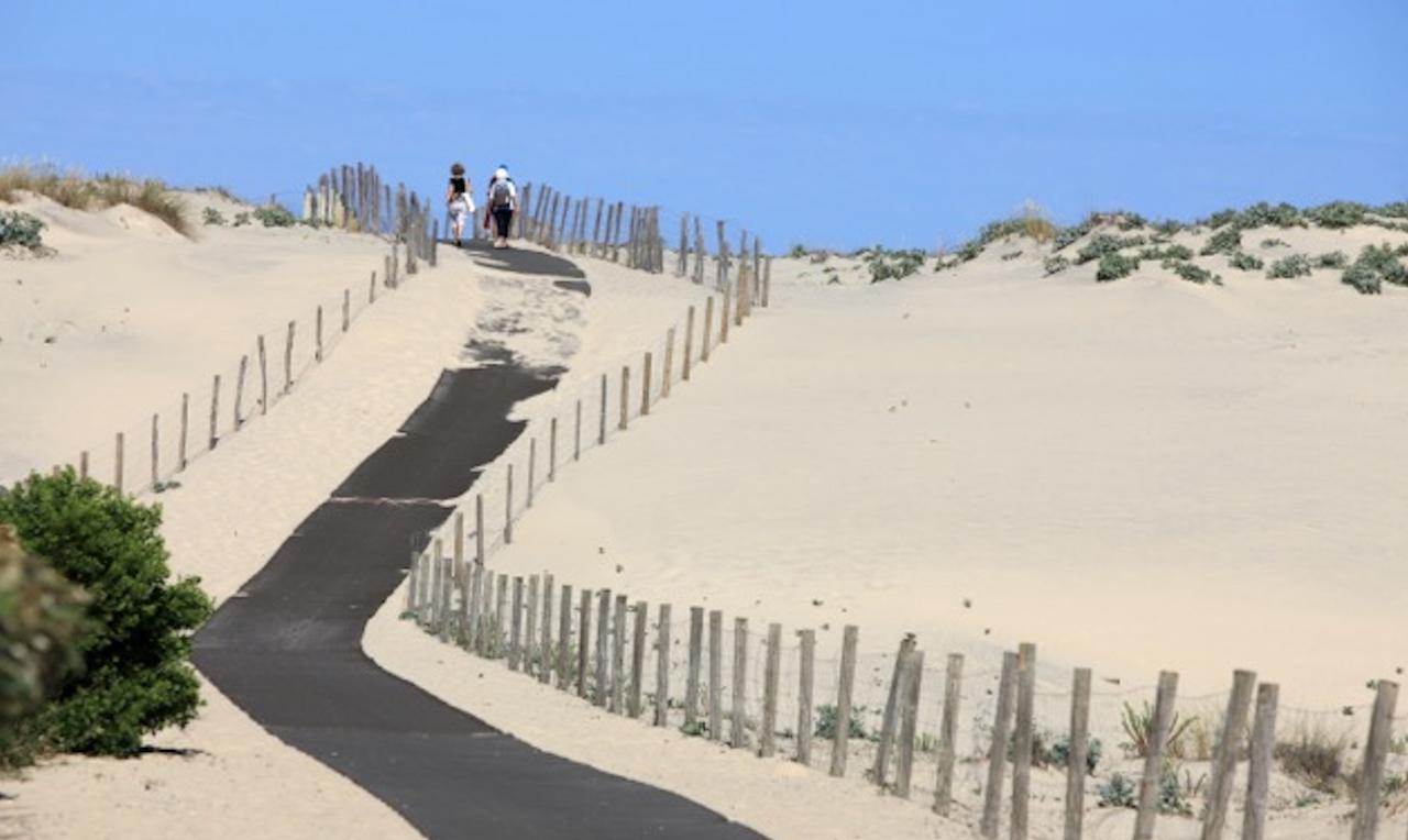 Résidence Belle Dune Blanche, maisons et appartements Biscarrosse-Plage Extérieur photo